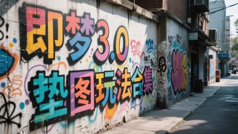 即梦3.0垫图玩法大合集，效果有多绝，谁用谁知道！！！