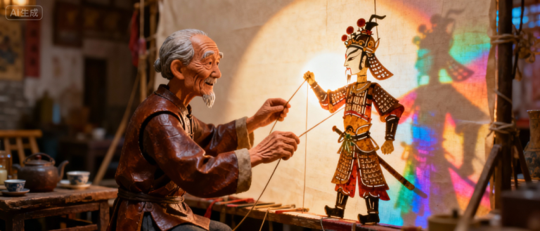 央妈同款「AI非遗山河图」鲨疯了！小白10分钟搞定，朋友圈巨出片